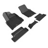 3D MAXpider L1TY31601509 - 2024 Toyota Tacoma Extended Cab Kagu Black R1 R2