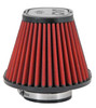 AEM Induction 21-2148DK - AEM Dryflow Air Filter - 3.5in FLG / 8-1/2in L x 7in W / Top 6-1/4in L x 4in W / 5-1/2in H (S/O)