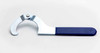 Afco Racing Products 20110 - Spanner Wrench - Coil-Over - Adjustable - Blue Rubber Handle - Steel - Zinc Oxide - Each