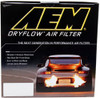 AEM Induction AE-22096 - AEM 05-17 Toyota Hilus L4-2.7L F/I DryFlow Air Filter