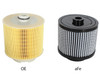 aFe Power 11-10125 - MagnumFLOW Air Filters OER Pro DRY S 05-11 Audi A6 Quattro (C6) V6 3.2L