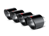 Akrapovic TP-NIR35C - 06-13 Chevrolet Corvette ZO6/ZR1 (C6) Tail Pipe Set (Carbon 125 mm)