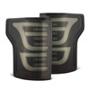 AlphaRex 652040 - 15-20 Ford F150 Luxx-Series LED Tail Lights Alpha-Black