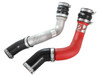 aFe Power 46-20134-R - BladeRunner 3in Red Intercooler Tubes Hot & Cold Side Kit for 13-14 Dodge RAM Diesel 6.7L (td)