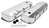 AllStar Performance ALL26177 - Valve Covers BBC Fab Aluminum w/ Holes