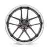 American Racing Wheels AR942AD20121506 - Ar942 Bishop 20X12 Matte Gunmetal With Machined Lip