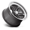 American Racing Wheels VN514AD18701200 - Vn514 Groove 18X7 Anthracite With Diamond Cut Lip