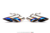 AMS ALP.22.05.0002-1 - Performance 15-19 Lamborghini Huracan Titanium Exhaust Tips (OEM & Alpha TT Kit Fitment)