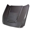 Anderson Composites AC-HD24FDMU-GT5-DS - 2024 Ford Mustang S650 Double-Sided Carbon Fiber Hood