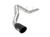 aFe Power 49-02075-B - ATLAS 5in Alum Steel DPF-Back Exhaust System w/Black Tip 19-20 Ram Diesel Trucks L6-6.7L (td)