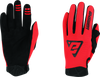 Answer 446594 - Peak Glove Black/Red Youth - XS