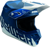 Answer 447651 - AR1 V2 Bold Helmet Blue/White - Medium