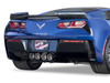 aFe Power 49-34056-P - MACHForce XP 3in-2 1/2in Axle Back 304SS Exhaust w/ Polished Tips 14-17 Chevy Corvette V8-6.2L