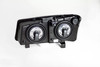 Anzo 111010 - 2003-2006 Chevrolet Silverado 1500 Crystal Headlights Chrome