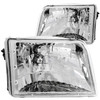 Anzo 111036 - 1993-1997 Ford Ranger Crystal Headlights Chrome