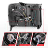 Anzo 111125 - 2007-2013 Gmc Sierra 1500 Projector Headlights w/ Halo Black