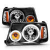 Anzo 111152 - 2001-2011 Ford Ranger Projector Headlights w/ Halo Black (CCFL) 1 pc
