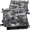 Anzo 121139 - 1997-2000 Toyota Tacoma Crystal Headlights Black