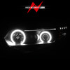 Anzo 121062 - 2006-2011 Honda Civic Projector Headlights w/ Halo Black (CCFL)