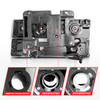 Anzo 111528 - 88-98 Chevrolet C1500 Crystal Headlights w/ Light Bar Black Housing w/ Signal Side Markers 8Pcs