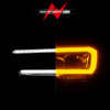 Anzo 111562 - 16-22 Toyota Tacoma SR/SR5 ONLY Full LED Proj Headlights w/Light Bar Seq. Blk w/Initiation Lgt