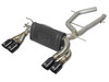 aFe Power 49-36338-B - MACH Force-Xp 2-1/2in SS Axle Back Exhaust w/Black Tips 15+ BMW M3/M4 (F80/F82) L6 3.0L (tt) S55