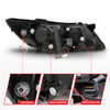 Anzo 121460 - 2011-2013 Kia Optima Projector Headlights w/ Halo Black (CCFL)