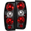 Anzo 211115 - 1998-2004 Nissan Frontier Taillights Black