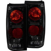 Anzo 211163 - 1982-1994 Chevrolet S-10 Taillights Dark Smoke
