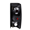 Anzo 211163 - 1982-1994 Chevrolet S-10 Taillights Dark Smoke