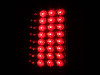 Anzo 311050 - 2008-2015 Ford F-250 LED Taillights Red/Clear