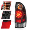 Anzo 311042 - 2005-2015 Toyota Tacoma LED Taillights Black