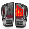 Anzo 311282 - 2016-2017 Toyota Tacoma LED Taillights Smoke