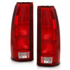 Anzo 311301 - 1988-1999 Chevy C1500 Taillight Red/Clear Lens (OE Replacement)