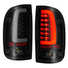 Anzo 311354 - 1995-2000 Toyota Tacoma LED Taillights Black Housing Smoke Lens (Pair)