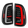 Anzo 311411 - 00-06 Toyota Tundra LED Taillights w/ Light Bar Black Housing Clear Lens
