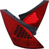 Anzo 321083 - 2003-2005 Nissan 350Z LED Taillights Red