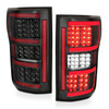 Anzo 321338 - 18-19 Ford F-150 LED Taillights Black