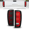 Anzo 311458 - 19-23 GMC Sierra 1500/2500HD/3500HD Smoke Black Replacement Full LED Bar Tail Light