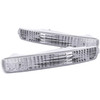 Anzo 511009 - 1996-1997 Honda Accord Euro Parking Lights Chrome