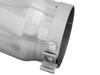 aFe Power 49T50601-P12 - Diesel Exhaust Tip Bolt On Polished 5in Inlet x 6in Outlet x 12in Long