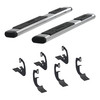 ARIES 4444002 - 6" x 75" Polish Stainless Oval Side Bars, Select Silverado, Tahoe, Sierra, Yukon