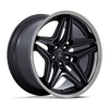 Asanti AB046MT20055218 - Ab046 Duke 20X10.5 Satin Black With Ddt Lip