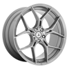 Asanti ABL37-20905638TB - Abl-37 Monarch 20X9 Titanium Brushed