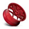 Asanti ABL37-22905625RD - Abl-37 Monarch 22X9 Candy Red