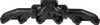 ATS Diesel 2049432218 - 1998.5-02 5.9L Cummins 3-Piece Pulse Flow Exhaust Manifold Kit T-4 Turbo Flange Non Wastegated Ceramic Coated Black