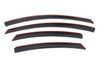 Auto Ventshade (AVS) 194261 - 11-14 Hyundai Sonata Ventvisor In-Channel Front & Rear Window Deflectors 4pc - Smoke