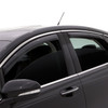 Auto Ventshade (AVS) 194261 - 11-14 Hyundai Sonata Ventvisor In-Channel Front & Rear Window Deflectors 4pc - Smoke