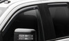 Auto Ventshade (AVS) 194805 - 2019 Chevrolet Silverado 1500 Crew Cab Pickup Ventvisor In-Channel 4pc - Smoke