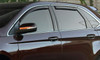 Auto Ventshade (AVS) 194650 - 2004 Ford Ecosport (Brazil) Ventvisor In-Channel Front & Rear Window Deflectors 4pc - Smoke